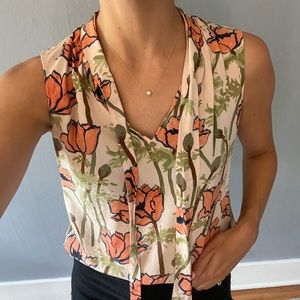 Tory Burch Floral Top